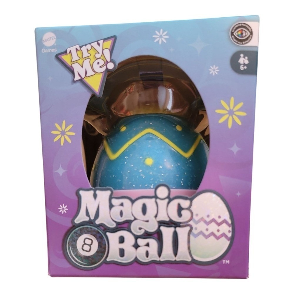 Mattel Magic 8 Ball Easter Egg Try Me Toy Game Fun for Kids Age 6+